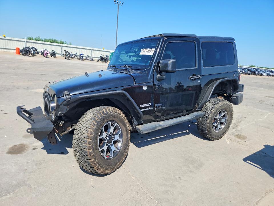 60273286 :رقم المزاد ، 1C4GJWAG0EL121210 vin ، 2014 Jeep Wrangler مزاد بيع