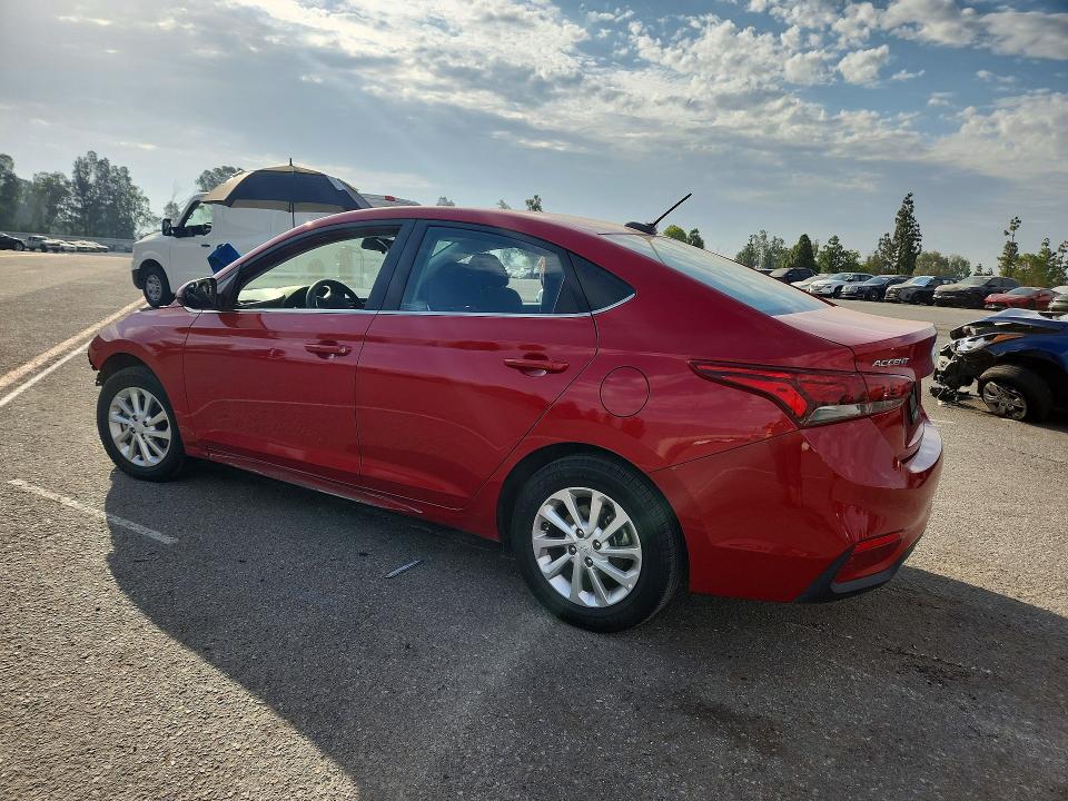 60696026 :رقم المزاد ، 3KPC24A6XNE187506 vin ، 2022 Hyundai Accent مزاد بيع