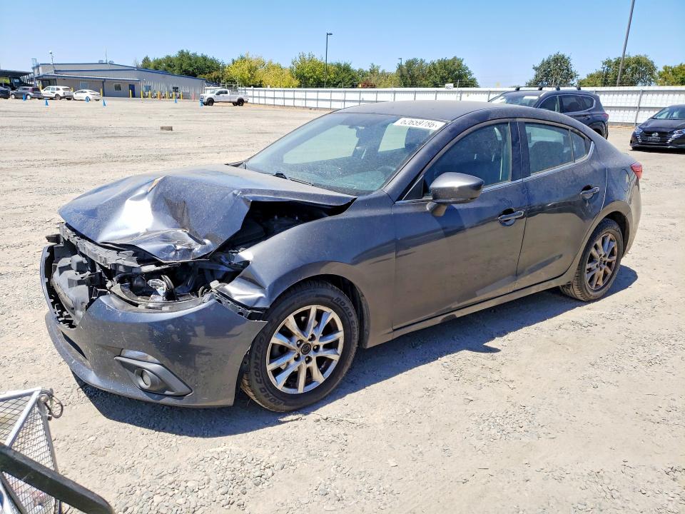 62659786 :رقم المزاد ، JM1BM1V72F1248830 vin ، 2015 Mazda 3 مزاد بيع