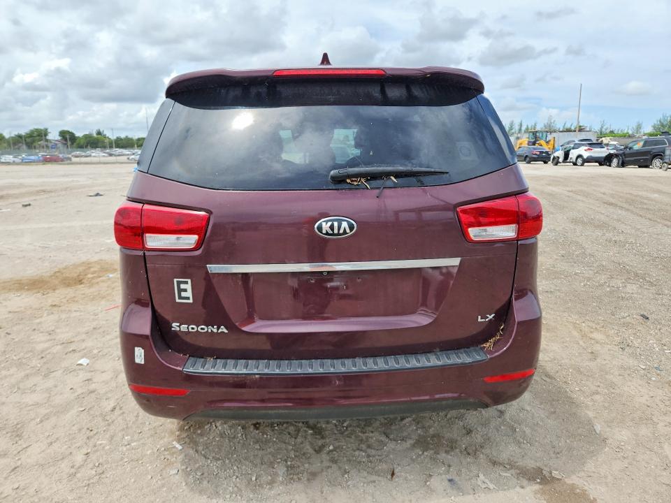 59872586 :رقم المزاد ، KNDMB5C16H6241163 vin ، 2017 Kia Sedona مزاد بيع