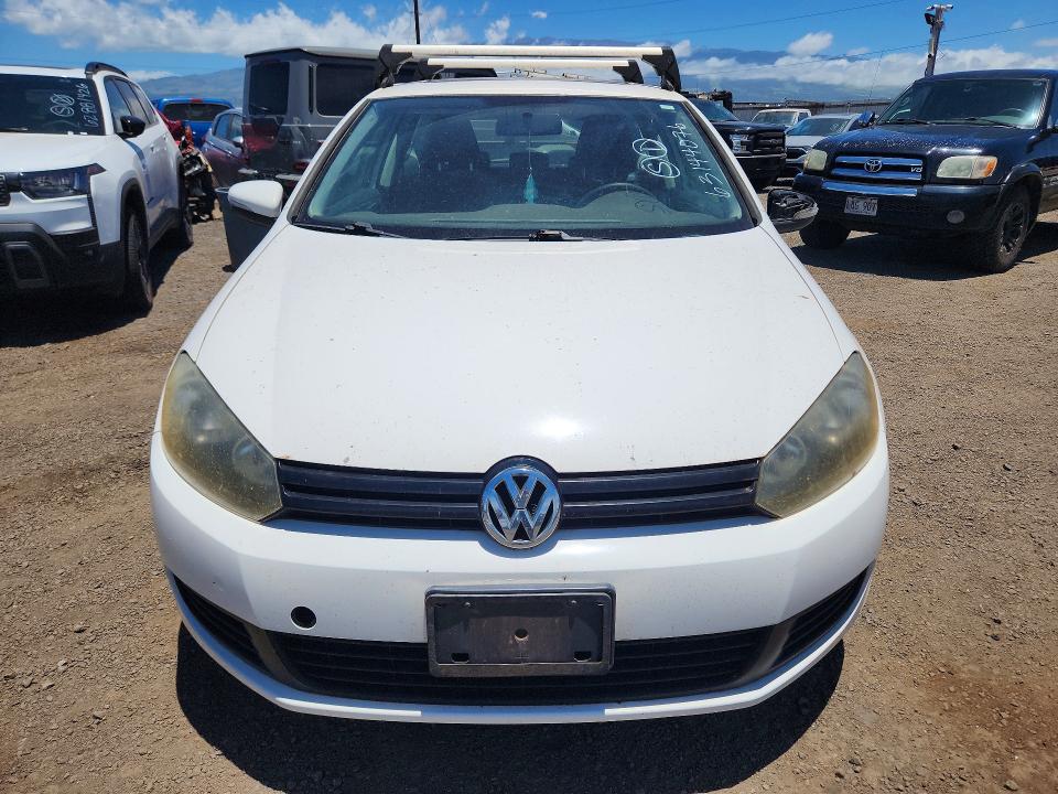 2010 Volkswagen Golf მანქანა იყიდება აუქციონზე, vin: WVWBB7AJ0AW152927, აუქციონის ნომერი: 63144076