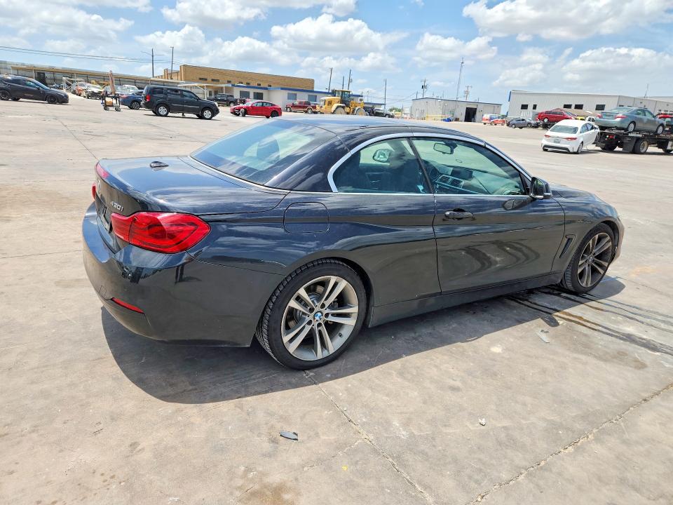 2018 Bmw 430i მანქანა იყიდება აუქციონზე, vin: WBA4Z1C57JEC58637, აუქციონის ნომერი: 85770725