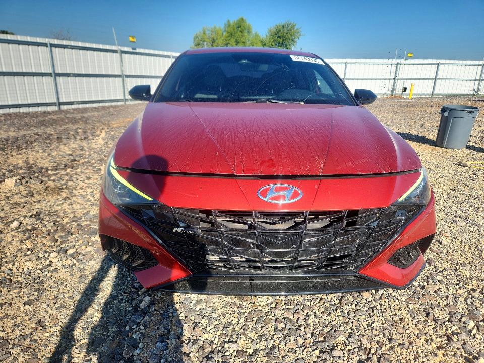 58743336 :رقم المزاد ، KMHLR4AF5MU139984 vin ، 2021 Hyundai Elantra مزاد بيع