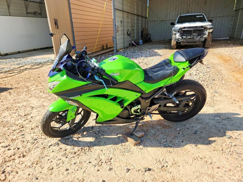 61222346 :رقم المزاد ، JKAEX8B19FDA21837 vin ، 2015 Kawasaki Ex300 مزاد بيع