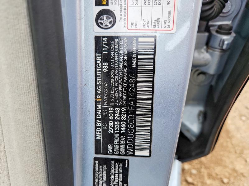 Продаж на аукціоні авто 2015 Mercedes-benz S, vin: WDDUG8CB1FA142486, номер лоту: 59932056