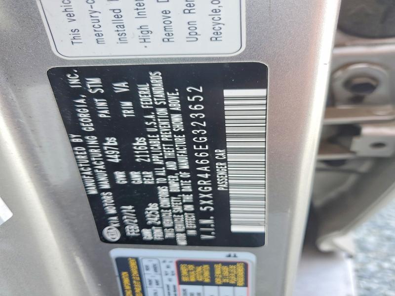 61580726 :رقم المزاد ، 5XXGR4A66EG323652 vin ، 2014 Kia Optima مزاد بيع