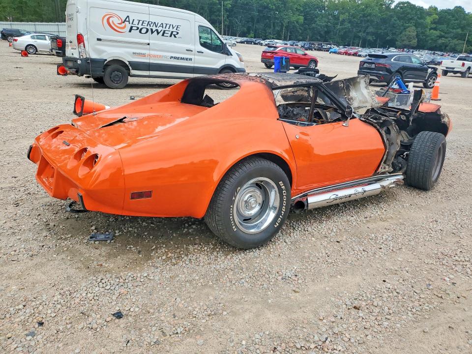 1976 Chevrolet Corvette მანქანა იყიდება აუქციონზე, vin: 1Z37L6S420527, აუქციონის ნომერი: 60379476
