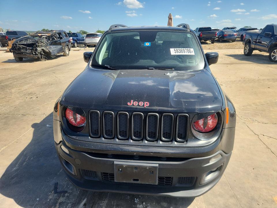 59369786 :رقم المزاد ، ZACCJABB5JPJ34073 vin ، 2018 Jeep Renegade مزاد بيع