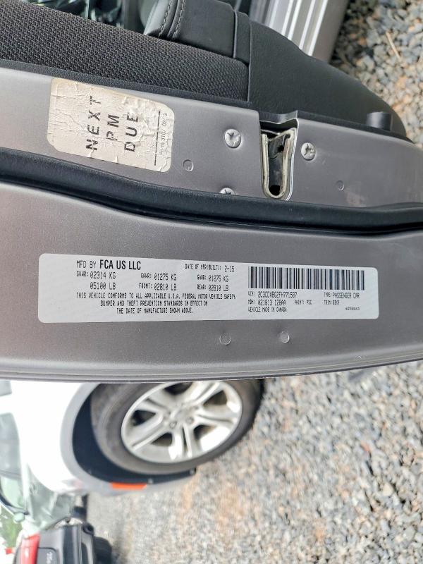 62746086 :رقم المزاد ، 2C3CDXBG2FH771587 vin ، 2015 Dodge Charger مزاد بيع
