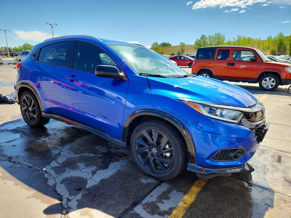 60570696 :رقم المزاد ، 3CZRU5H15NM724061 vin ، 2022 Honda Hr-v مزاد بيع