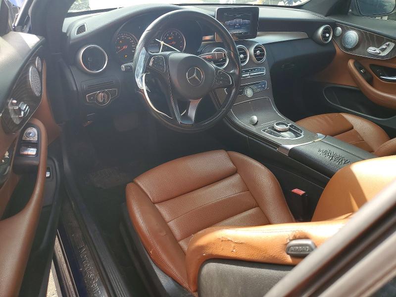 2017 Mercedes-benz C მანქანა იყიდება აუქციონზე, vin: WDDWJ4KB1HF331939, აუქციონის ნომერი: 61477596