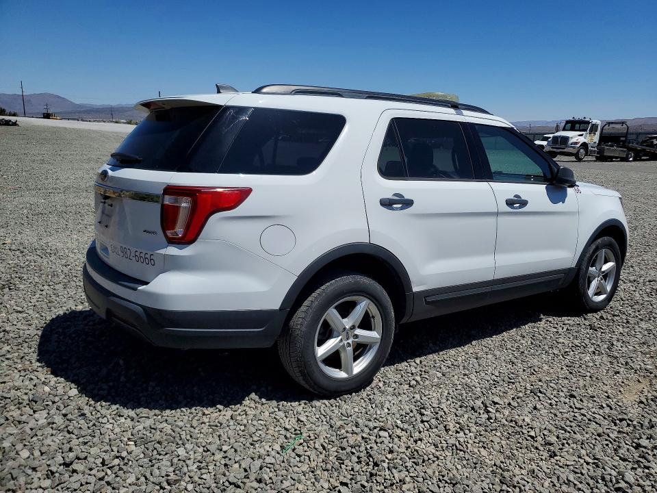 2018 Ford Explorer მანქანა იყიდება აუქციონზე, vin: 1FM5K8B86JGC44676, აუქციონის ნომერი: 63177426