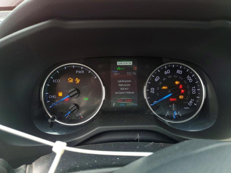 61606876 :رقم المزاد ، 4T3B6RFV7NU070970 vin ، 2022 Toyota Rav4 مزاد بيع