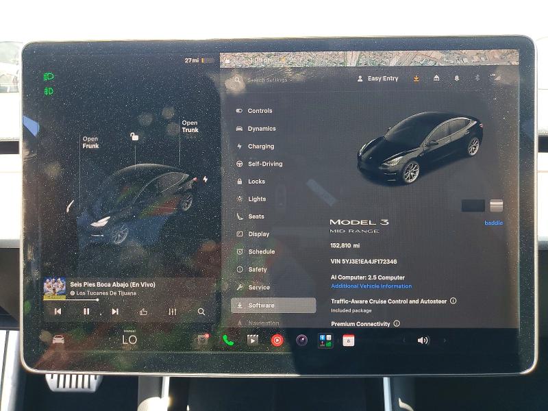 2018 Tesla Model 3 მანქანა იყიდება აუქციონზე, vin: 5YJ3E1EA4JF172346, აუქციონის ნომერი: 60414766