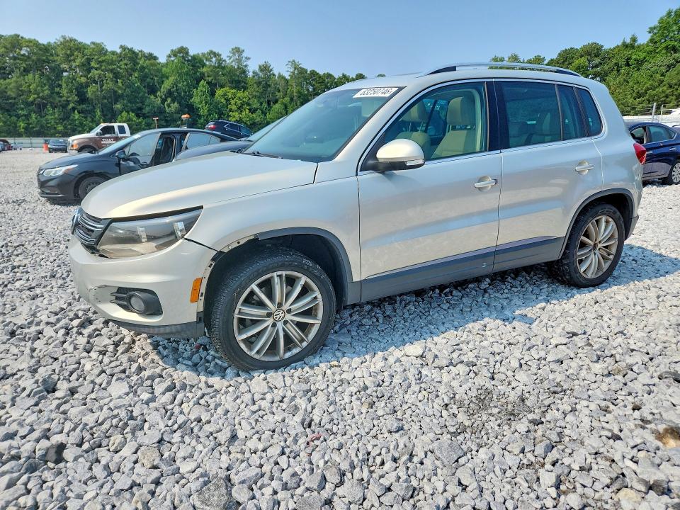 63250746 :رقم المزاد ، WVGAV7AX0CW536955 vin ، 2012 Volkswagen Tiguan مزاد بيع