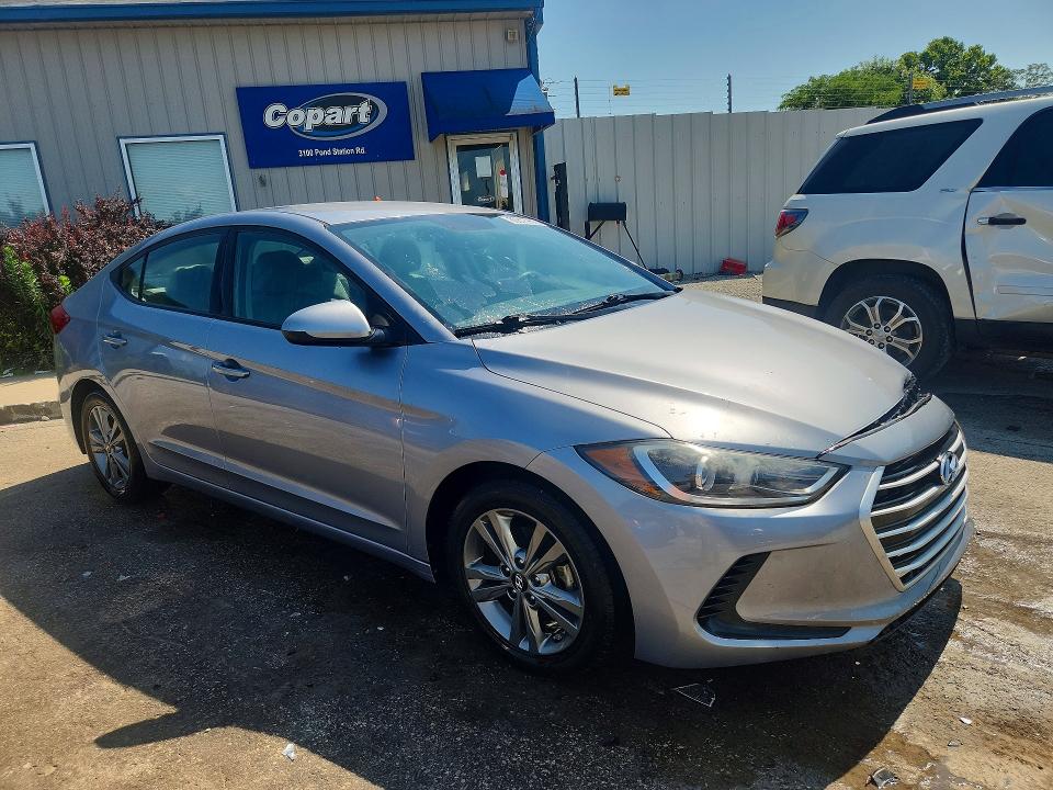 2017 Hyundai Elantra მანქანა იყიდება აუქციონზე, vin: 5NPD84LF4HH095078, აუქციონის ნომერი: 60818966