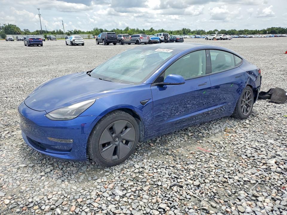 2021 Tesla Model 3 მანქანა იყიდება აუქციონზე, vin: 5YJ3E1EBXMF869193, აუქციონის ნომერი: 63284146