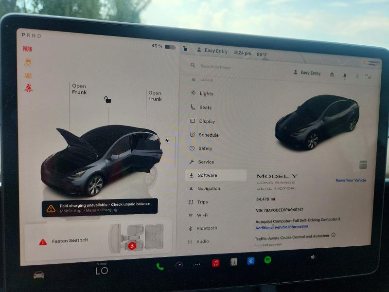 Продажа на аукционе авто 2023 Tesla Model Y, vin: 7SAYGDEE0PA040147, номер лота: 61230176