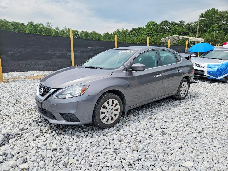 62527536 :رقم المزاد ، 3N1AB7AP9JY315652 vin ، 2018 Nissan Sentra مزاد بيع