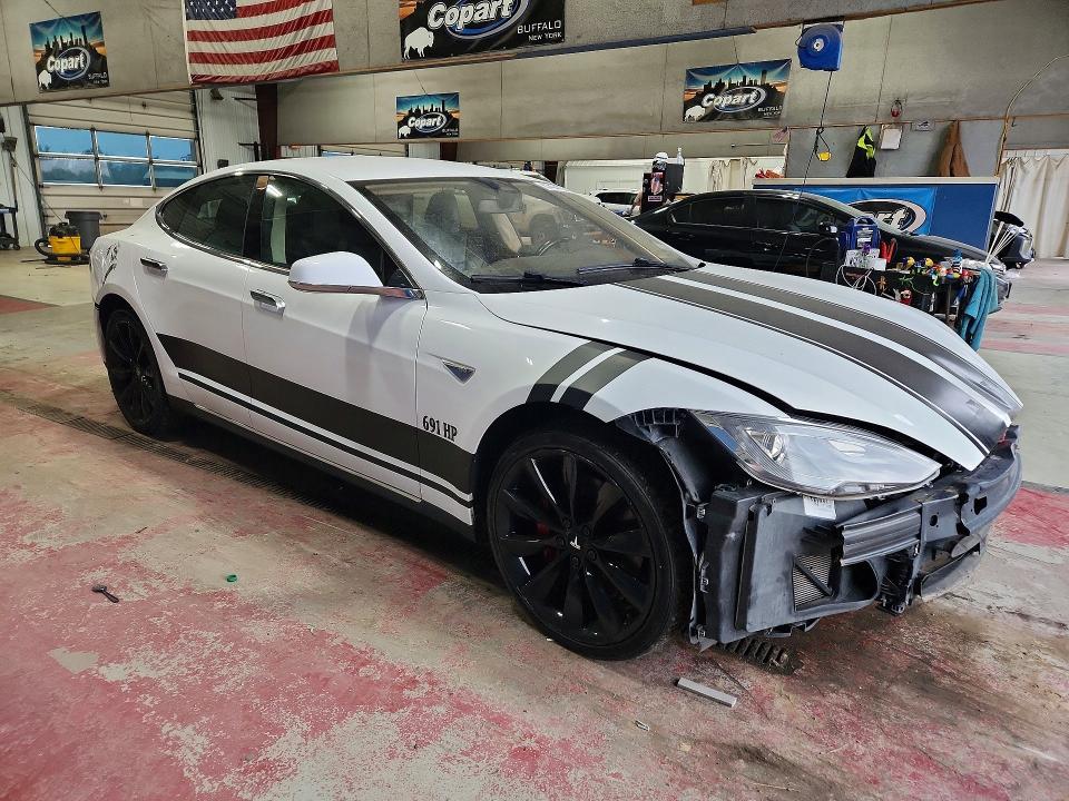 Продажа на аукционе авто 2014 Tesla Model S, vin: 5YJSA1H25EFP64856, номер лота: 61404756