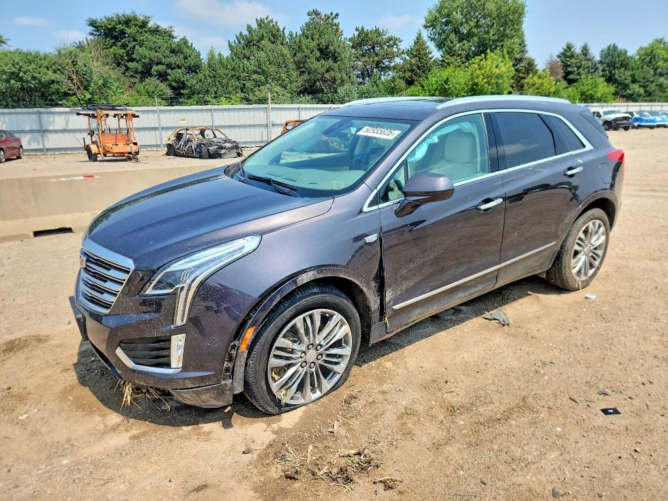62955026 :رقم المزاد ، 1GYKNERS4HZ131378 vin ، 2017 Cadillac Xt5 مزاد بيع