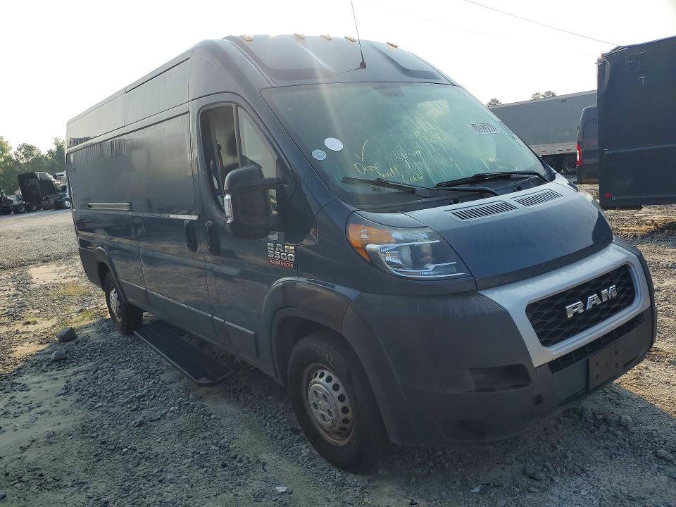 61003606 :رقم المزاد ، 3C6URVJG5LE128866 vin ، 2020 Ram Promaster 3500 مزاد بيع