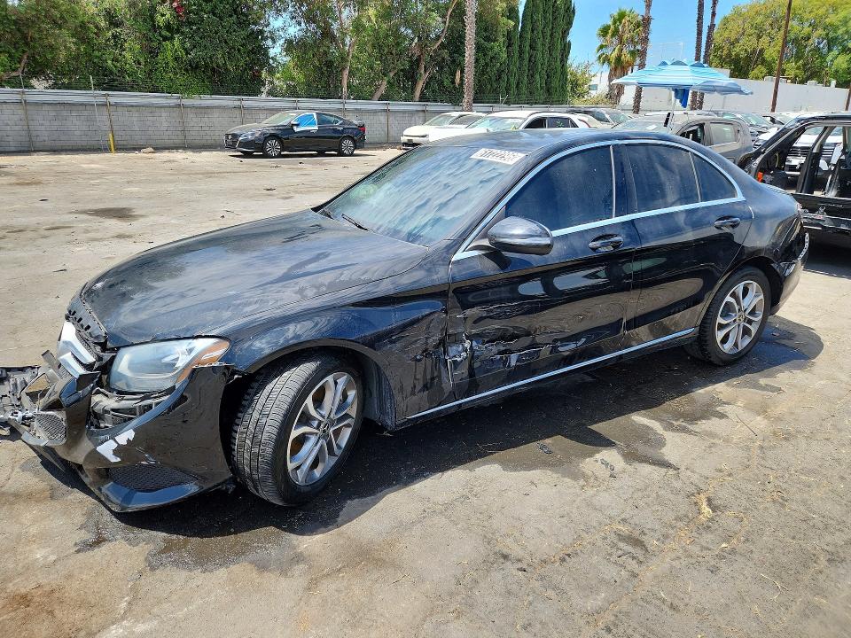 Продаж на аукціоні авто 2018 Mercedes-benz C, vin: 55SWF4JB9JU240701, номер лоту: 61722296