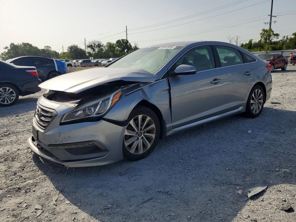 Auction sale of the 2017 Hyundai Sonata, vin: 5NPE34AF2HH445913, lot number: 60443696