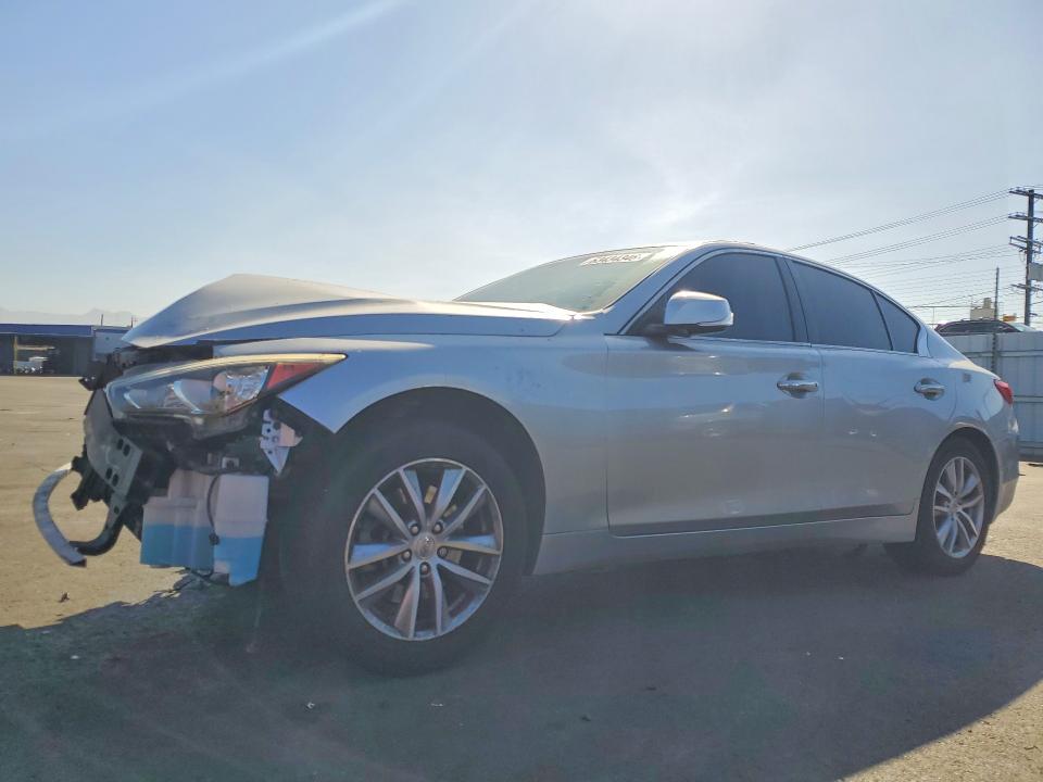 63434346 :رقم المزاد ، JN1BV7AP0FM333687 vin ، 2015 Infiniti Q50 مزاد بيع