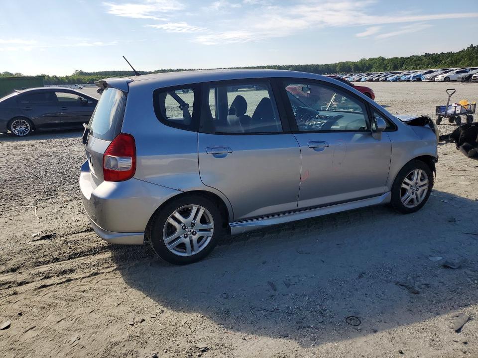 2007 Honda Fit მანქანა იყიდება აუქციონზე, vin: JHMGD38647S019774, აუქციონის ნომერი: 63202976