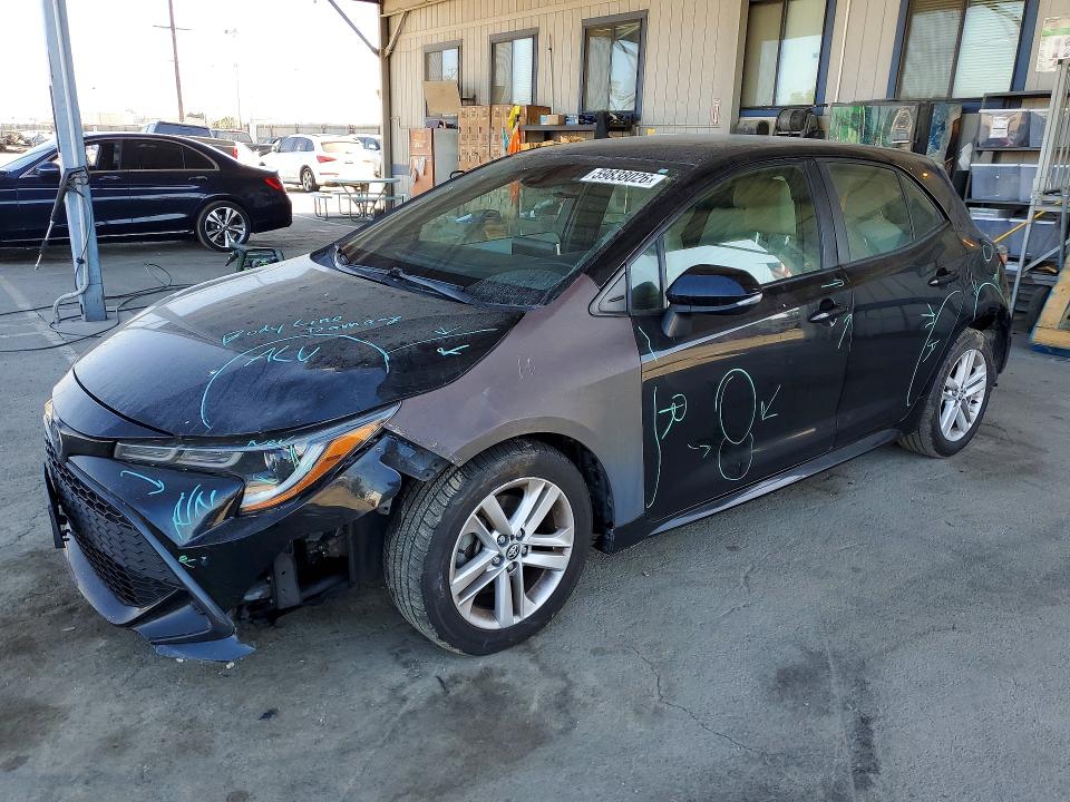 Продажа на аукционе авто 2019 Toyota Corolla Hatchback, vin: JTNK4RBE7K3029759, номер лота: 59838026