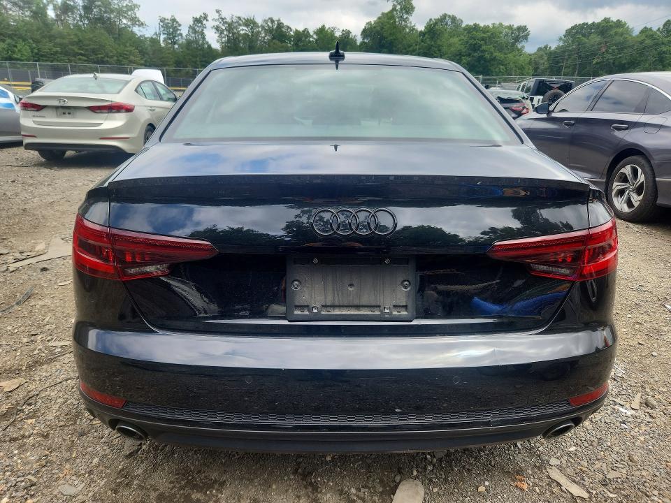 2018 Audi A4 მანქანა იყიდება აუქციონზე, vin: WAUENAF48JA095634, აუქციონის ნომერი: 59572596