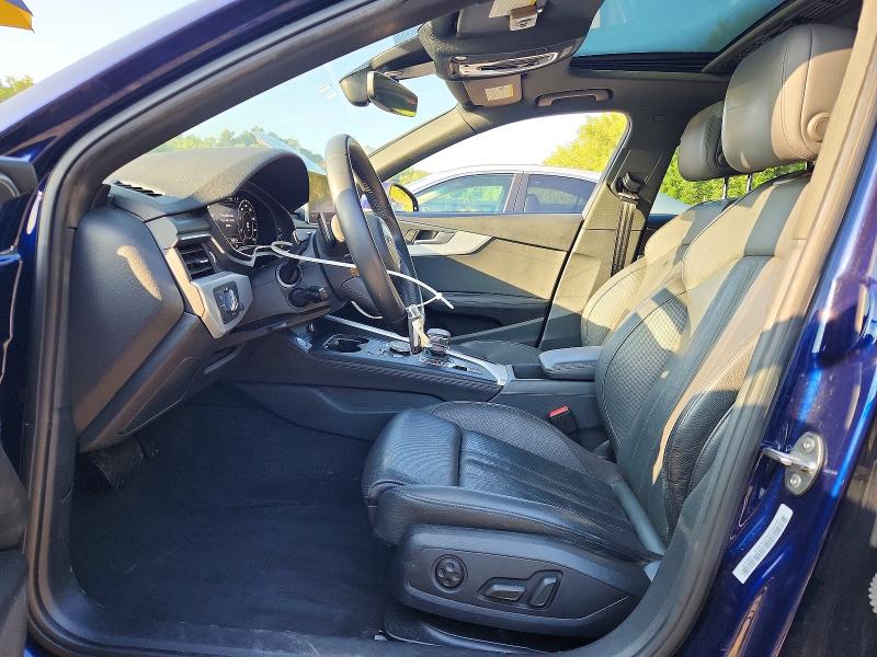 2019 Audi A4 მანქანა იყიდება აუქციონზე, vin: WAUENAF44KN006135, აუქციონის ნომერი: 62084236