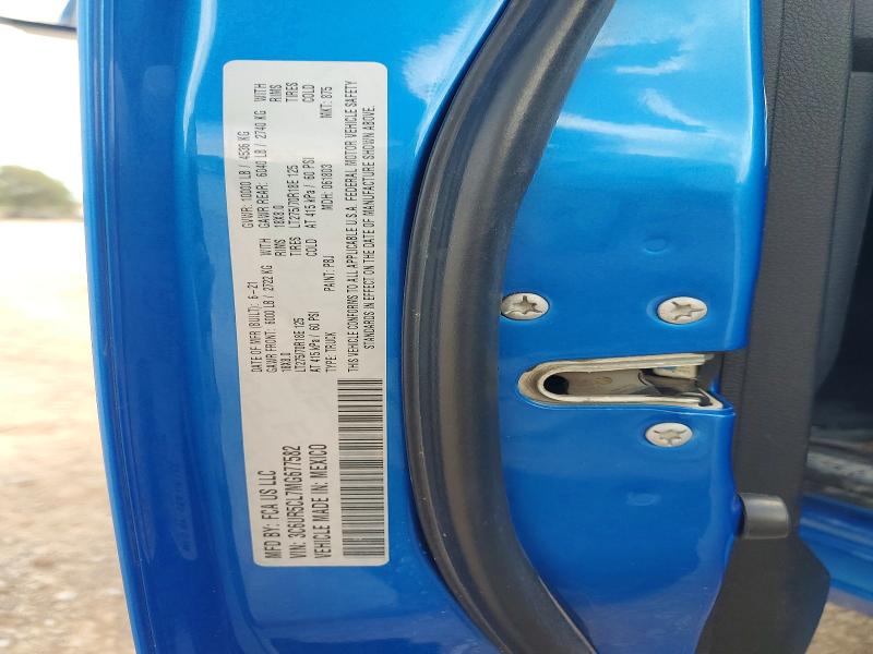 2021 Ram 2500 მანქანა იყიდება აუქციონზე, vin: 3C6UR5CL7MG677582, აუქციონის ნომერი: 61134416