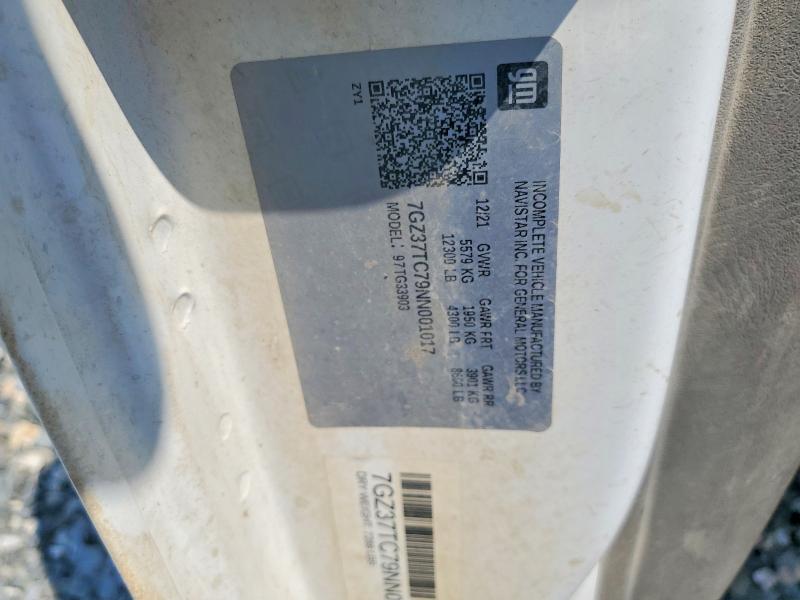 Продажа на аукционе авто 2022 Gmc Savana, vin: 7GZ37TC79NN001017, номер лота: 59345336