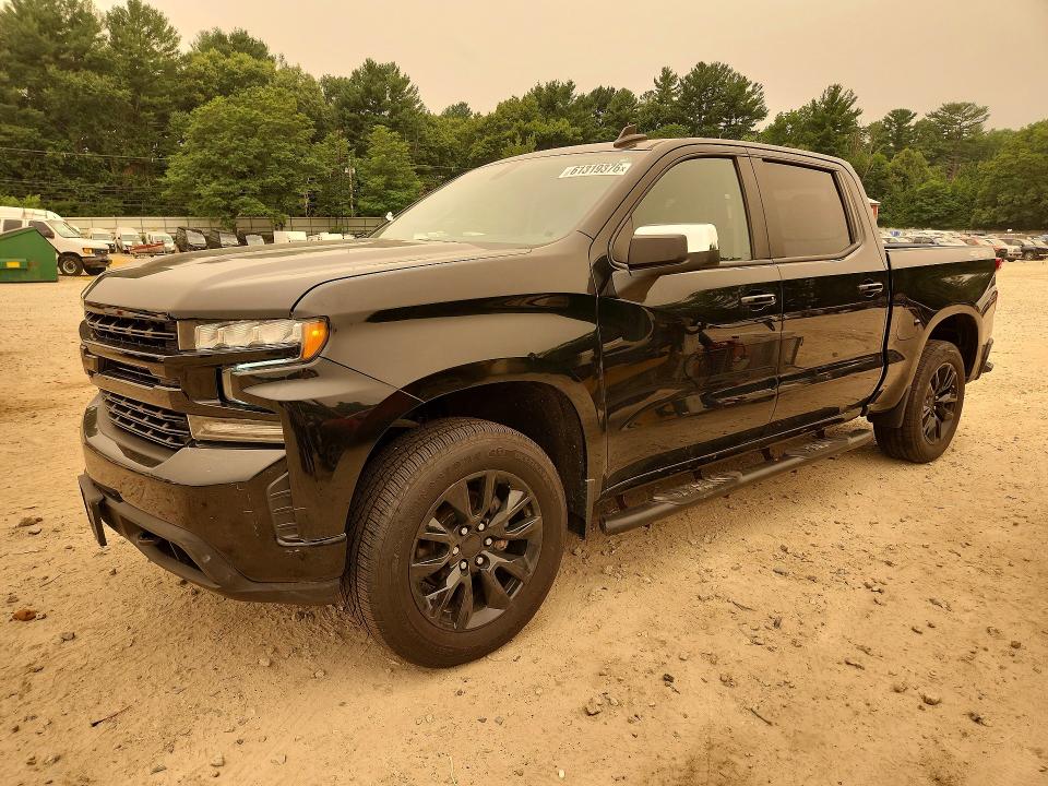 61319376 :رقم المزاد ، 3GCUYDET7MG324519 vin ، 2021 Chevrolet Silverado مزاد بيع