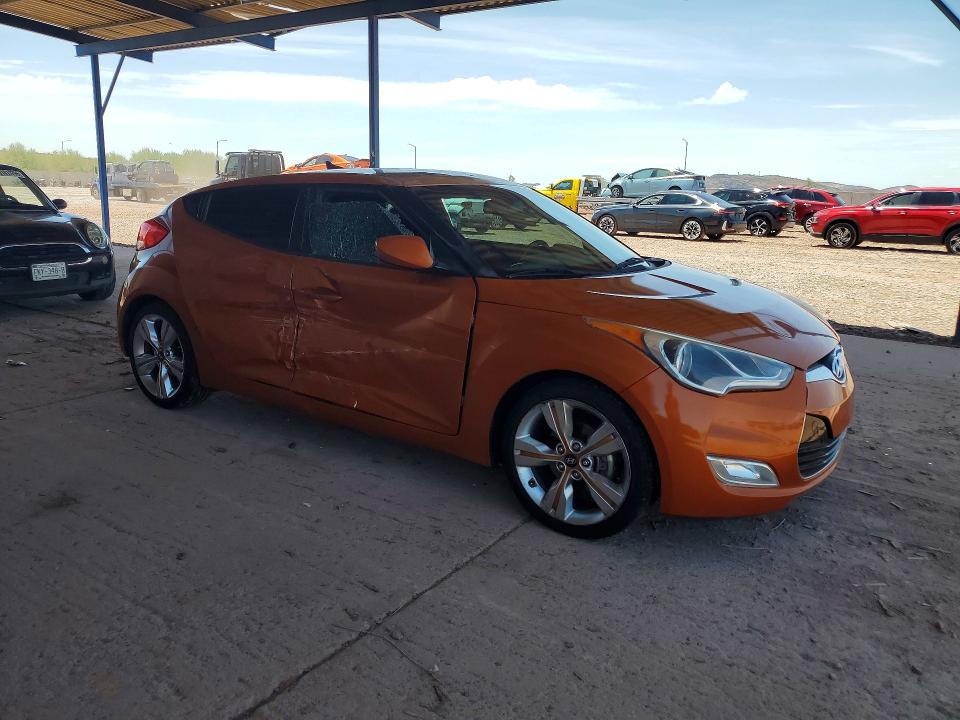 2015 Hyundai Veloster მანქანა იყიდება აუქციონზე, vin: KMHTC6AD0FU238355, აუქციონის ნომერი: 60858586