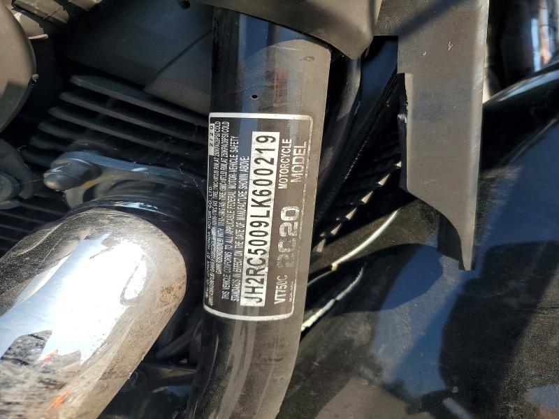 2020 Honda Vt750 მანქანა იყიდება აუქციონზე, vin: JH2RC5009LK600219, აუქციონის ნომერი: 61100646