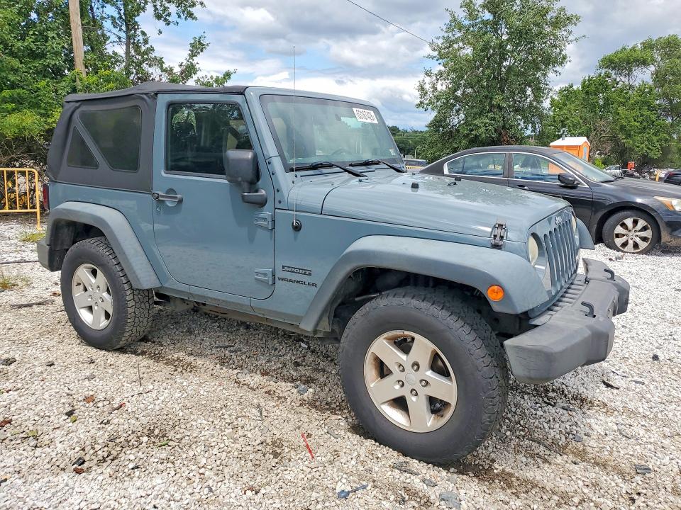 63167426 :رقم المزاد ، 1C4AJWAG4EL107087 vin ، 2014 Jeep Wrangler مزاد بيع