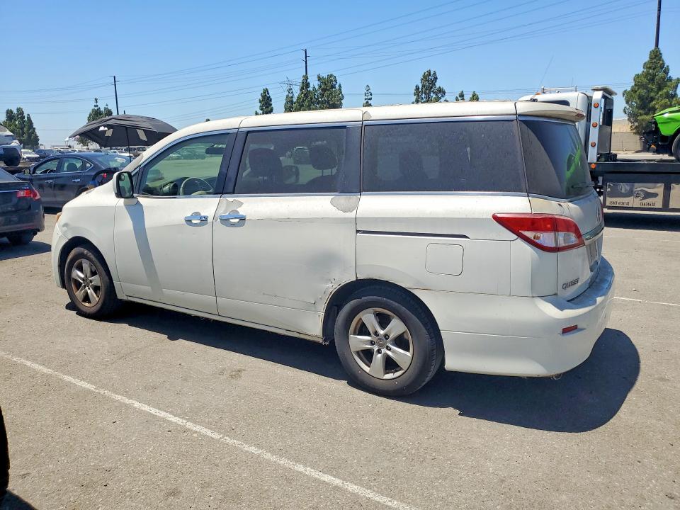 2012 Nissan Quest მანქანა იყიდება აუქციონზე, vin: JN8AE2KP1C9049174, აუქციონის ნომერი: 62521356