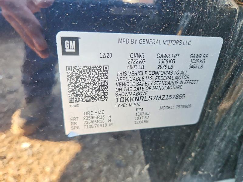Продажа на аукционе авто 2021 Gmc Acadia, vin: 1GKKNRLS7MZ157865, номер лота: 59610006