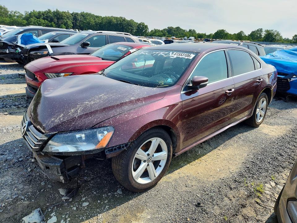 Aukcja sprzedaży 2013 Volkswagen Passat, vin: 1VWBP7A31DC009362, numer aukcji: 61553106