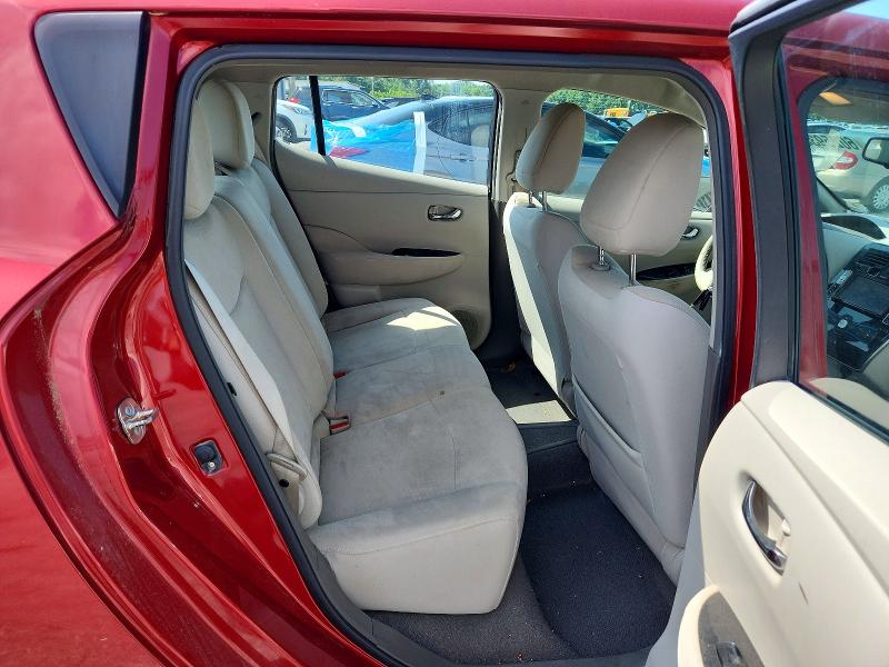60259336 :رقم المزاد ، JN1AZ0CP5CT023489 vin ، 2012 Nissan Leaf مزاد بيع
