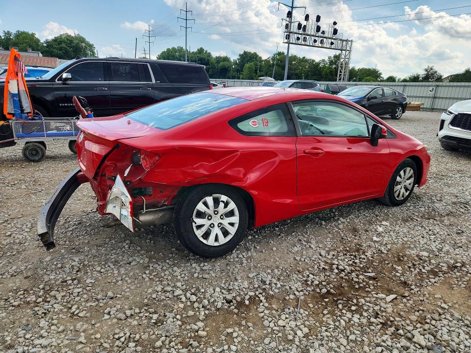 60682346 :رقم المزاد ، 2HGFG3B5XCH518053 vin ، 2012 Honda Civic مزاد بيع