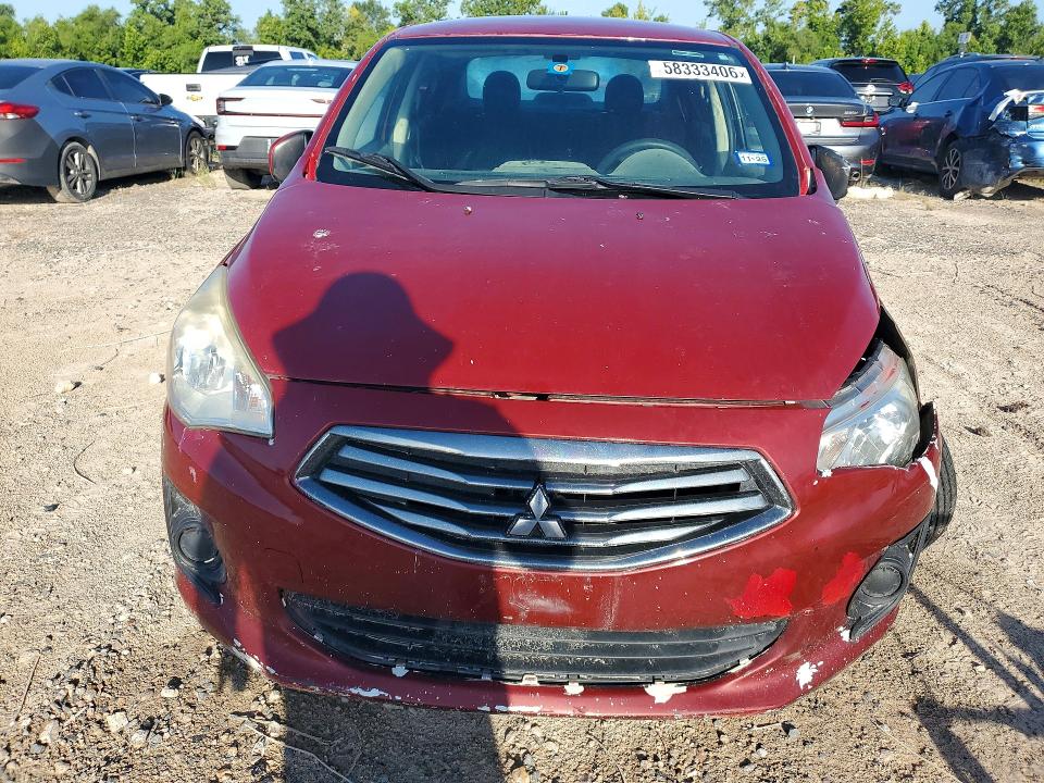 2017 Mitsubishi Mirage მანქანა იყიდება აუქციონზე, vin: ML32F3FJ8HHF19602, აუქციონის ნომერი: 58333406