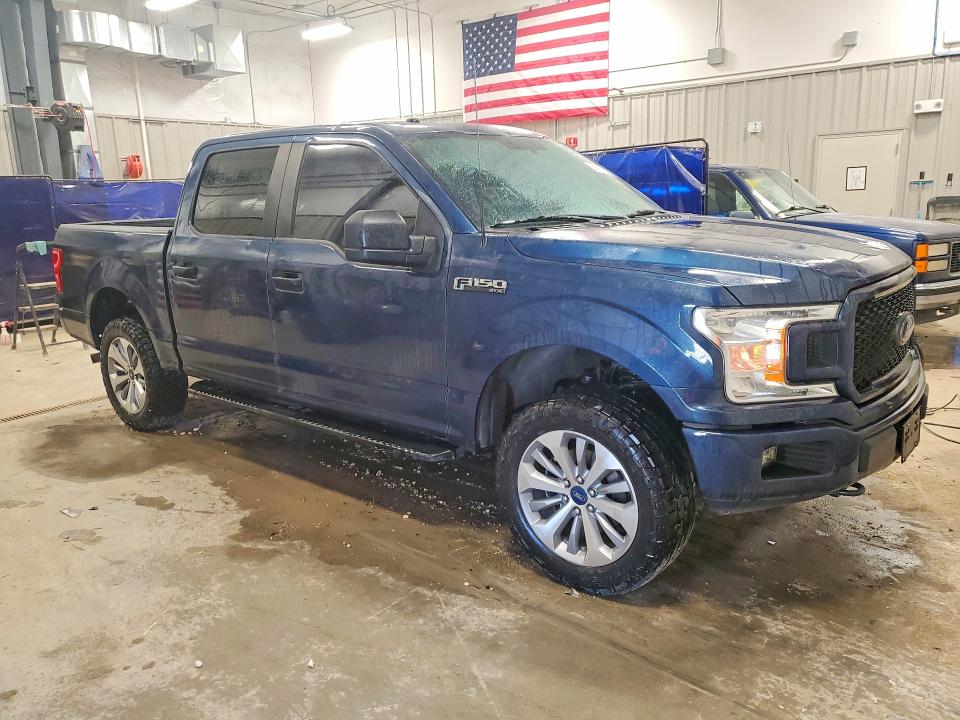 2018 Ford F150 მანქანა იყიდება აუქციონზე, vin: 1FTEW1EG4JKD20105, აუქციონის ნომერი: 60887916