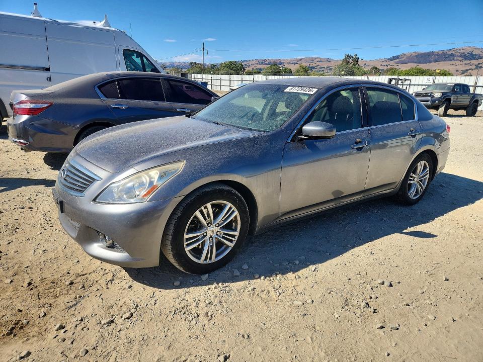 2013 Infiniti G37 Sedan მანქანა იყიდება აუქციონზე, vin: JN1CV6AP3DM725400, აუქციონის ნომერი: 61729426