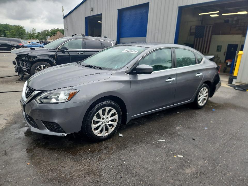 2018 Nissan Sentra მანქანა იყიდება აუქციონზე, vin: 3N1AB7AP0JY295808, აუქციონის ნომერი: 61325086