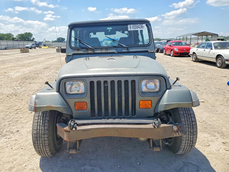 61059436 :رقم المزاد ، 2J4FY49S3NJ518415 vin ، 1992 Jeep Wrangler 2d Swb 4x4 مزاد بيع