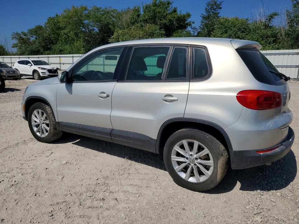 58567206 :رقم المزاد ، WVGBV3AX6EW543750 vin ، 2014 Volkswagen Tiguan مزاد بيع